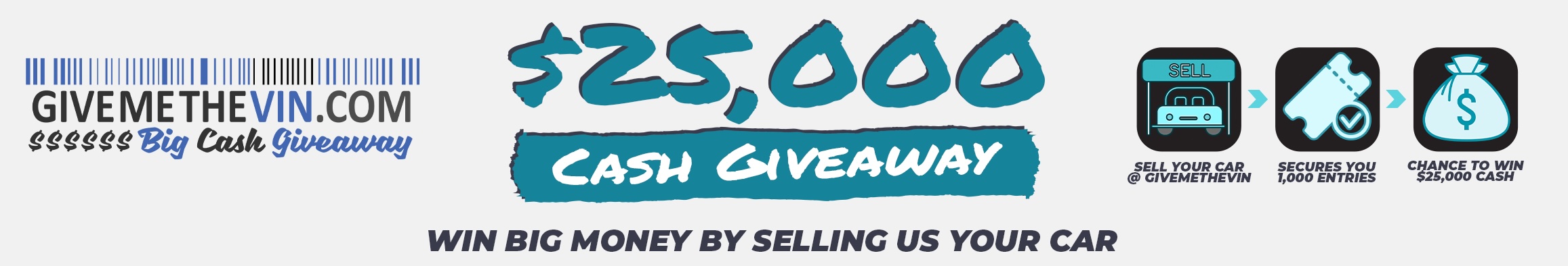 $25,000 Cash Giveaway